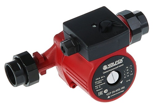 Циркуляционный насос VALFEX VCP 25-60G 180мм (с гайками) (8)